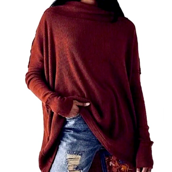 Free People Tops - Free People Juicy Tulip back Size Large Color is Date Night Red $88